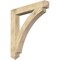 Ekena Millwork Thorton Arts & Crafts Rough Sawn Bracket, Douglas Fir, 6"W x 44"D x 48"H BKT06X44X48THR03RDF - alternate 1